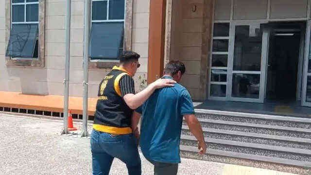 Kestiği koyunun kanını ve dışkısı suya döken kişi yakalandı