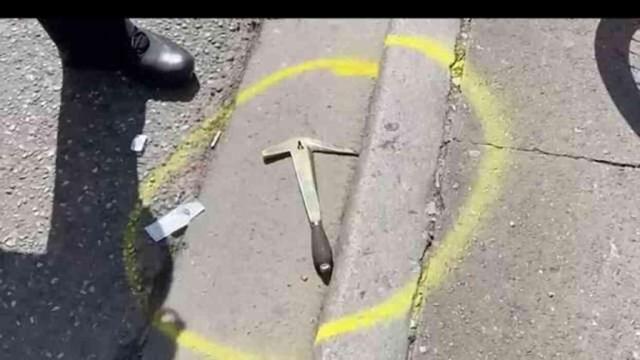 EURO 2024'te korkutan anlar! Bir şahıs, baltayla taraftarlara saldırdı