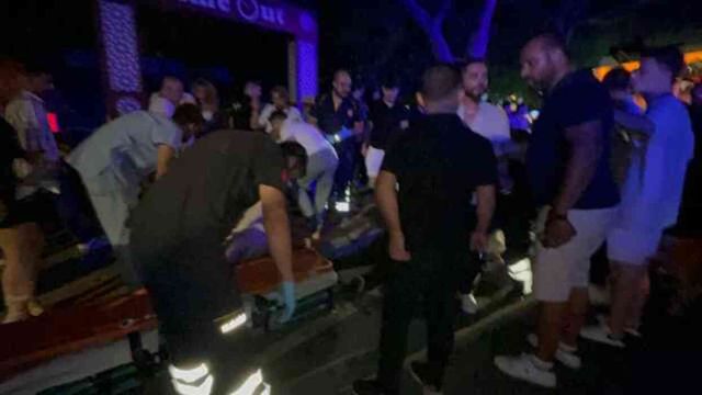 Bodrum'da lüks cipin yayaların arasına dalmasıyla 6 kişi yaralandı