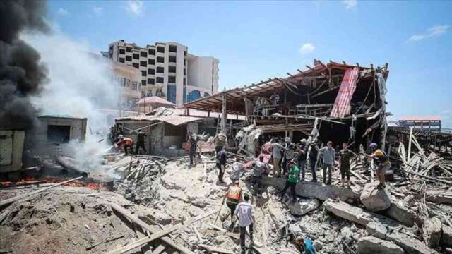 Refah Belediye Başkanı: 7 Ekim'den beri süren saldırılarda altyapının yüzde 70'ten fazlası yok oldu