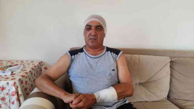 Yolcu ile şoför arasında 'Lan' kavgası! 9 yerinden ısırıp kulağını koparttı