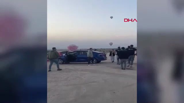 Kapadokya'daki bu kaza yok artık dedirtti! Facianın eşiğinden dönüldü!