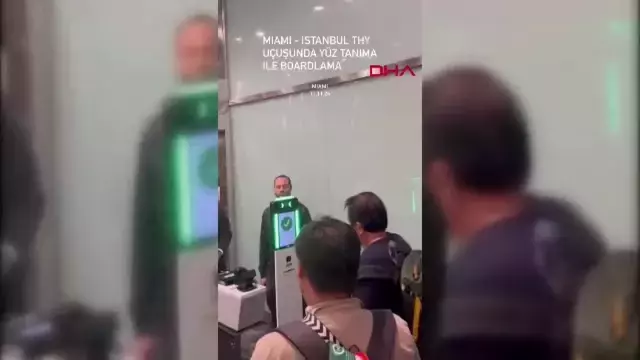 THY'den yüz tanıma sistemiyle hızlandırılmış boarding uygulaması