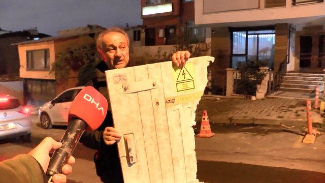 Şişli'de bir kişi, kaldırımda yürürken yer altı patlamasında ağır yaralandı