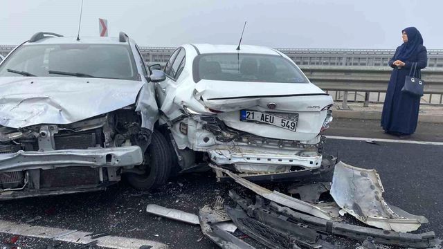 Diyarbakır'da 13 aracın karıştığı zincirleme kaza! Çok sayıda yaralı var