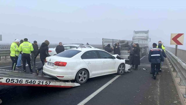 Diyarbakır'da 13 aracın karıştığı zincirleme kaza! Çok sayıda yaralı var