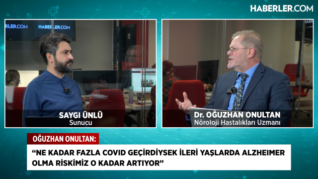 Uzm. Dr. Oğuzhan Onultan: Alzheimer riski COVID sonrası artış gösteriyor