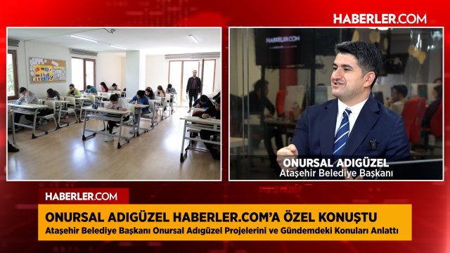 Ataşehir Belediye Başkanı Onursal Adıgüzel: 'Ataşehir'de iki yeni metro hattı hayata geçiyor'