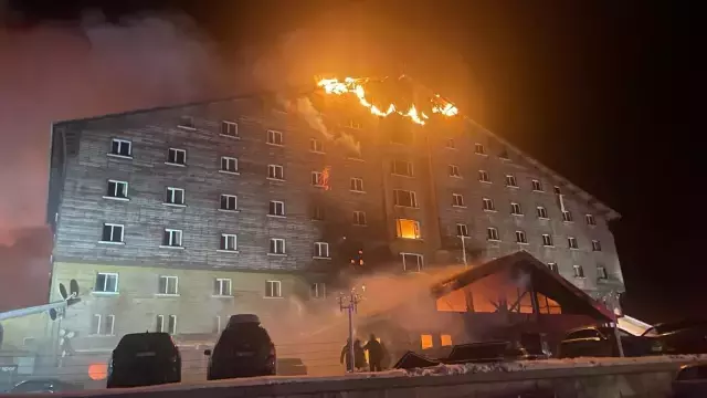 Kartalkaya'daki otel yangını soruşturmasında gözaltı sayısı 14'e çıktı