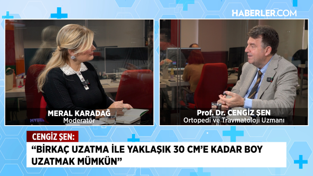 Prof. Dr. Cengiz Şen: Boy uzatma ameliyatları artık daha yaygın