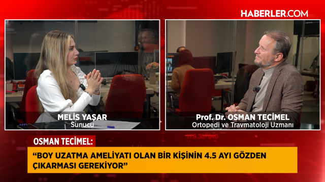 Prof. Dr. Tecimel: Boyunu 10 cm uzatmak isteyen bir kişi 4 ameliyat olmak zorunda