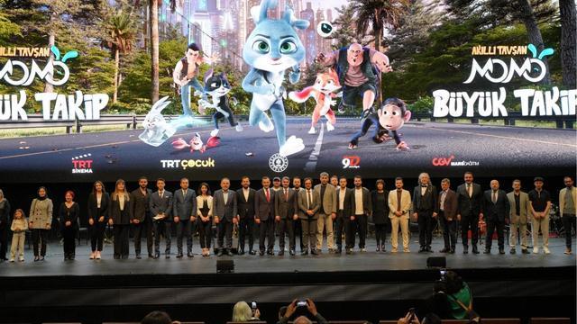 TRT Ortak Yapımı 'Akıllı Tavşan Momo: Büyük Takip' Ön Gösterimi Ankara'da Yapıldı