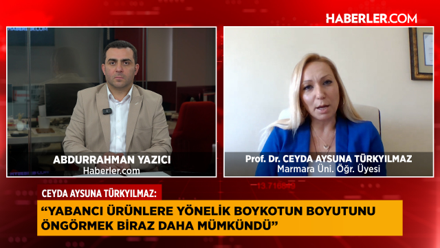 Prof. Dr. Türkyılmaz: Boykot, markaları borsada da etkileyebilir