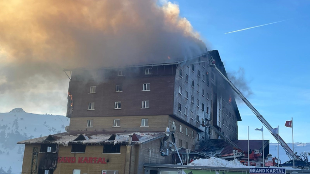 Kartalkaya otel yangınıyla ilgili istenen cezalar belli oldu