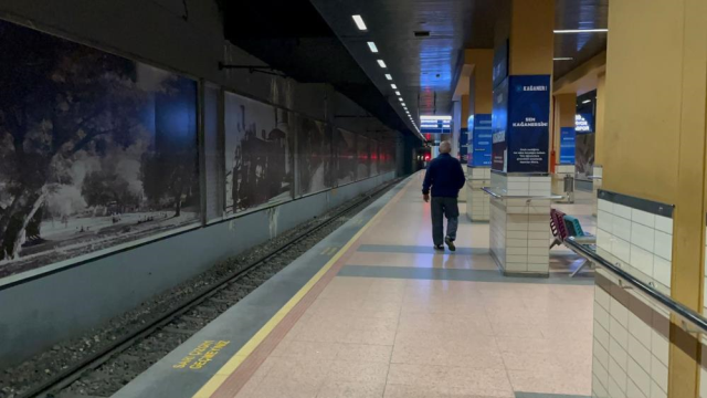 Toplu ulaşımda grev! Metro seferlerini stajyerler yaptı