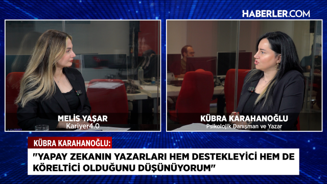 Kübra Karahanoğlu: Yapay zekayla yazılan metinlerde yazarım demek doğru değil