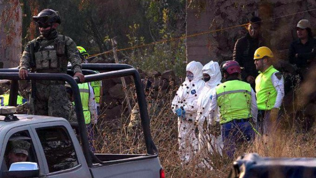 Terk edilmiş evde 17 ceset bulundu