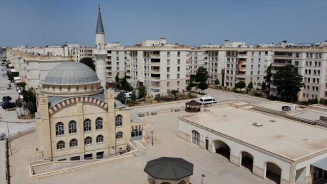 Terör olaylarında büyük yıkıma uğrayan ilçenin son hali inanılmaz