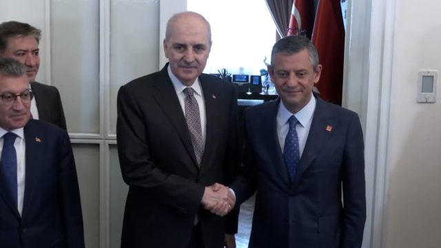 Meclis Başkanı Kurtulmuş Özgür Özel'i ziyaret ediyor