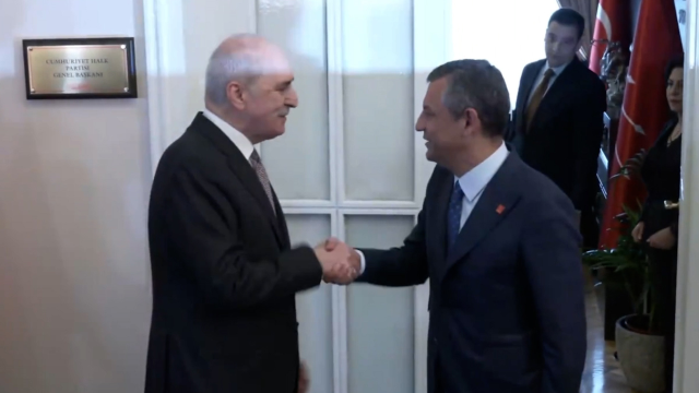 Meclis Başkanı Kurtulmuş Özgür Özel'i ziyaret ediyor