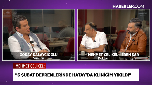 Mehmet Çelikel: Hatay depreminde kliniğim yıkıldı, sil baştan başladım şimdi tüm Türkiye beni tanıyor