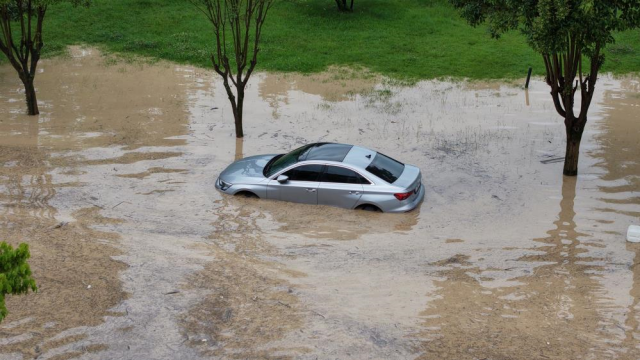 Trabzon sular altında