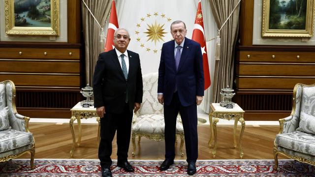 Cumhurbaşkanı Erdoğan, Saadet Partisi Genel Başkanı Arıkan'I Kabul Etti