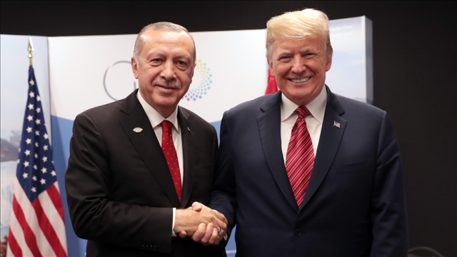 Cumhurbaşkanı Recep Tayyip Erdoğan ve ABD Başkanı Donald Trump