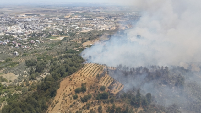 Hatay yangın söndü mü, devam ediyor mu?