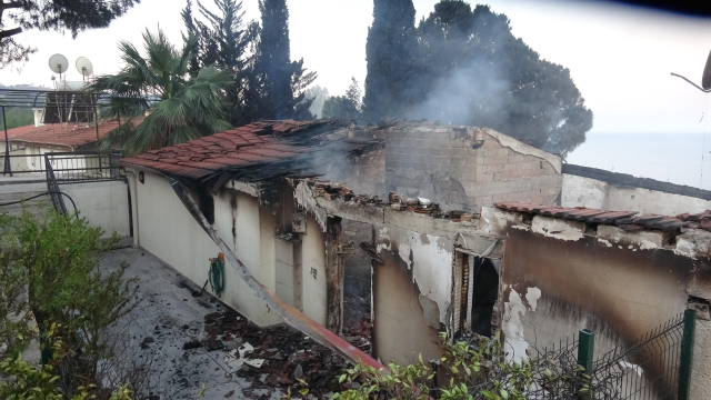 İzmir'deki yangının boyutu gün ağarınca ortaya çıktı