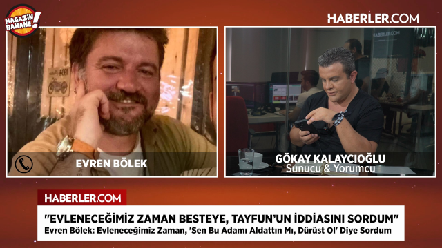 Beste Açar ve Evren Bölek Magazin Bahane yayınında karşı karşıya geldi