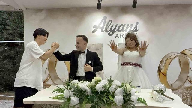 Japonya'dan Düzce'ye gelin geldi: 13 bin kilometrelik aşk