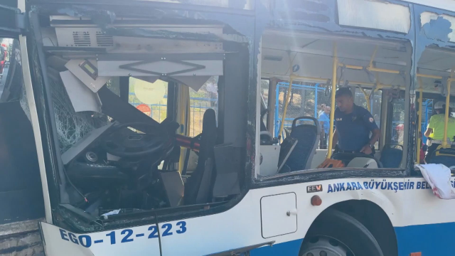 Ankara'da zincirleme kaza! 20 kişi yaralandı