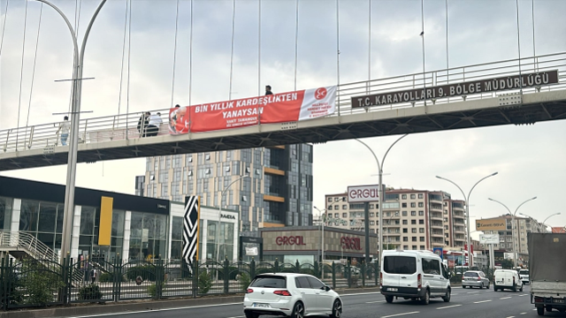 Yeni sürecin yansımaları! Diyarbakır'da her yere MHP'nin bu pankartları asılıyor