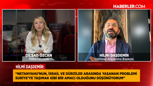 Optimar Araştırma Başkanı Daşdemir: İsrail'in Türkiye'yi doğrudan hedef alabilmesi mümkün değil
