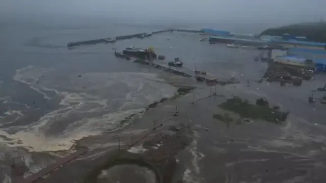 8.8 büyüklüğündeki depremin ardından ilk tsunami dalgaları ulaştı!