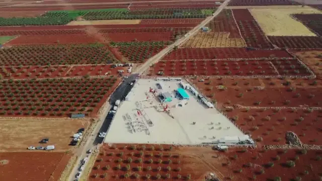 Türkiye-Suriye doğal gaz hattı açıldı