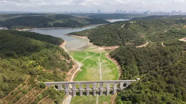 İstanbul barajlarının doluluk oranı yüzde 50'nin altına indi