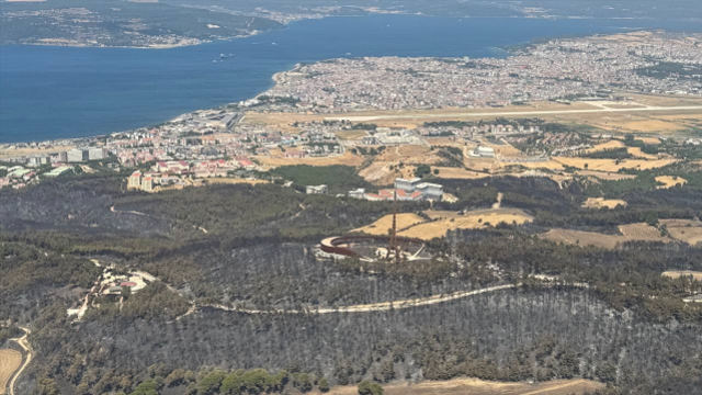 Çanakkale'deki orman yangınları kontrol altına alındı