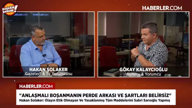 Sabri Sarıoğlu'nun boşanma süreci ve yasak aşk iddiaları Magazin Bahane masasında