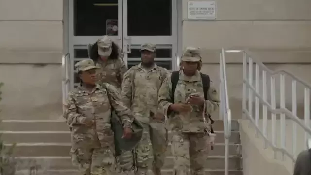 Ulusal muhafızlar Washington DC'ye müdahaleye başladı