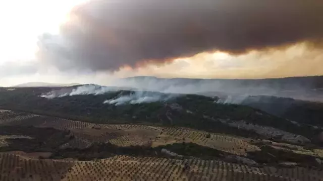 Çanakkale yanıyor! Tarihi Alan kapatıldı, tahliye edilen köy sayısı 6'ya yükseldi