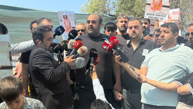 Baba Güran, Narin'in kabri başında Cumhurbaşkanı Erdoğan'a çağrıda bulundu