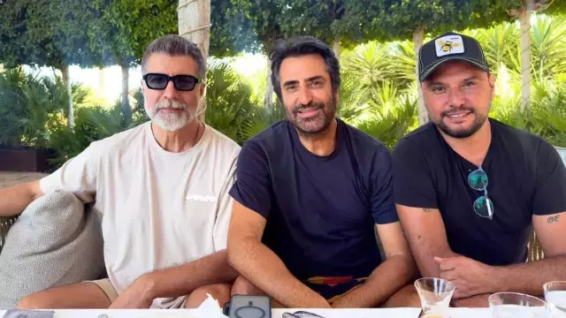 Mahsun Kırmızıgül, Özcan Deniz ve Alişan yıllar sonra aynı masada