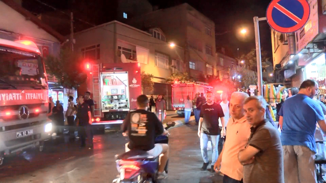Beyoğlu'nda Yangın ve Tüp Patlaması