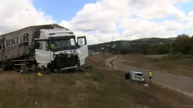 Tır jandarma aracına çarpmıştı! Uyuşturucu çıktı