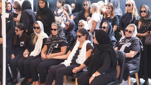 Hasan ve Zeynep Akçakayalıoğlu'nun kızı Defne'ye gözyaşlarıyla veda