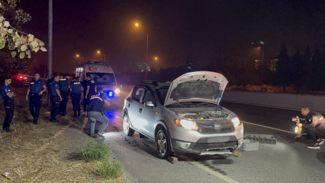 Yol ortasında oturan adam metrelerce sürüklendi, feci şekilde can verdi