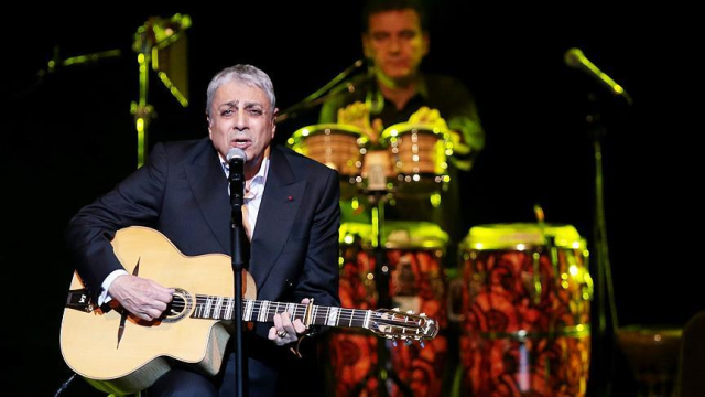 İsrail'e verdiği destekle bilinen Enrico Macias'ın İstanbul'daki konseri iptal edildi