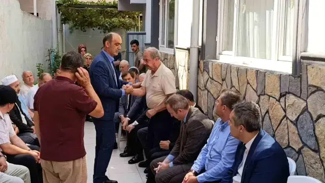 Şehit polis müdürünün annesi hastaneye kaldırıldı